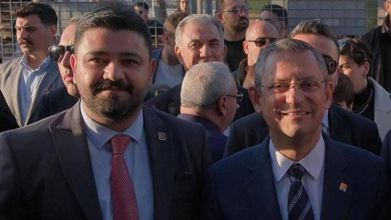 Gözaltına alınan Anıl A. ve CHP Genel Başkanı Özgür Özel