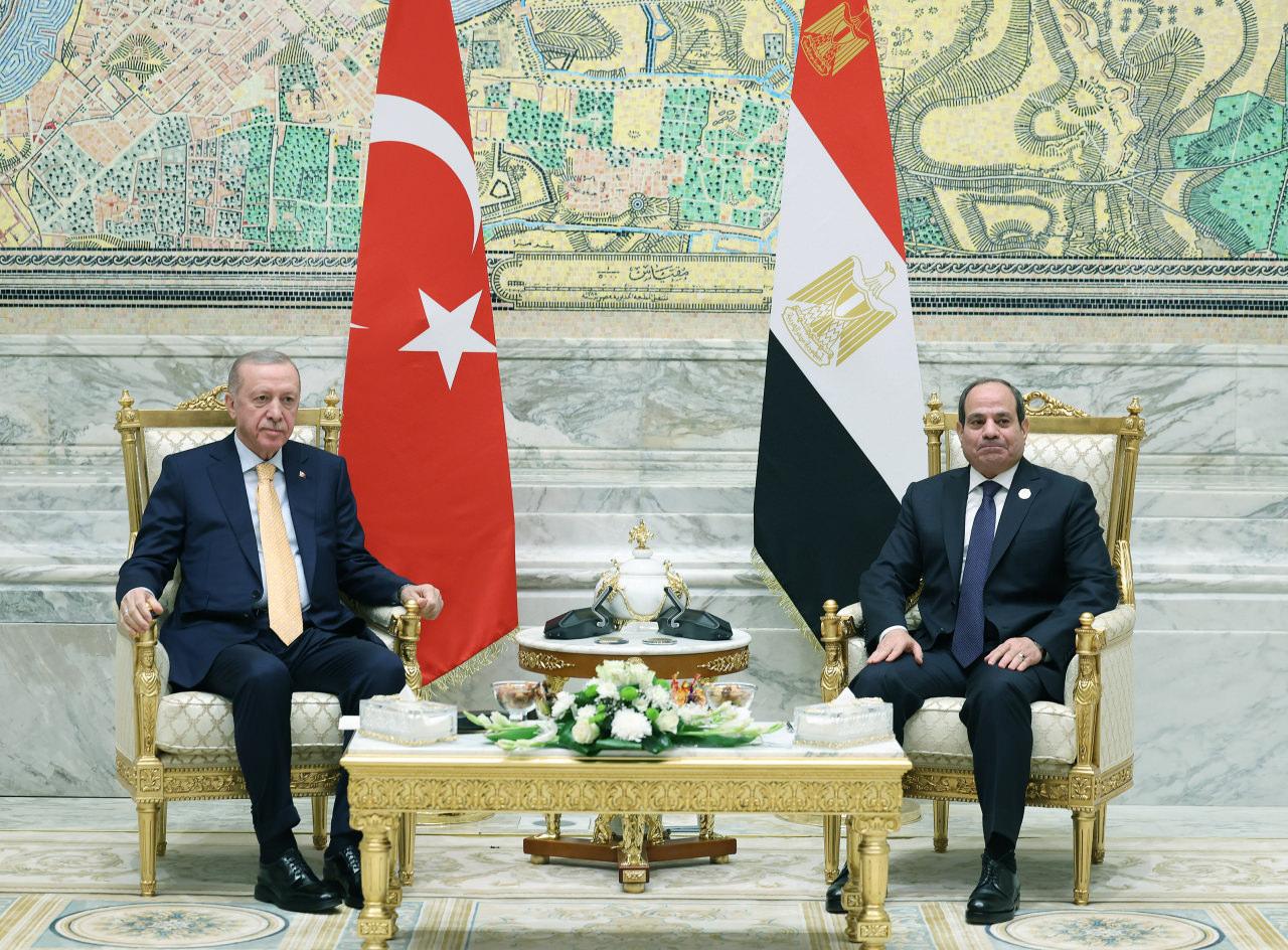 Cumhurbaşkanı Erdoğan ve Mısır Cumhurbaşkanı Abdülfettah el Sisi