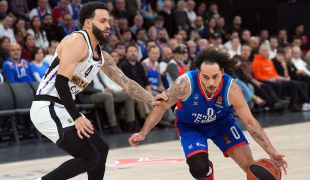 Anadolu Efes, Partizan'ı 9 sayıyla devirdi