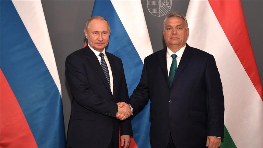 Rusya Devlet Başkanı Vladimir Putin ve Macaristan Başbakanı Viktor Orban