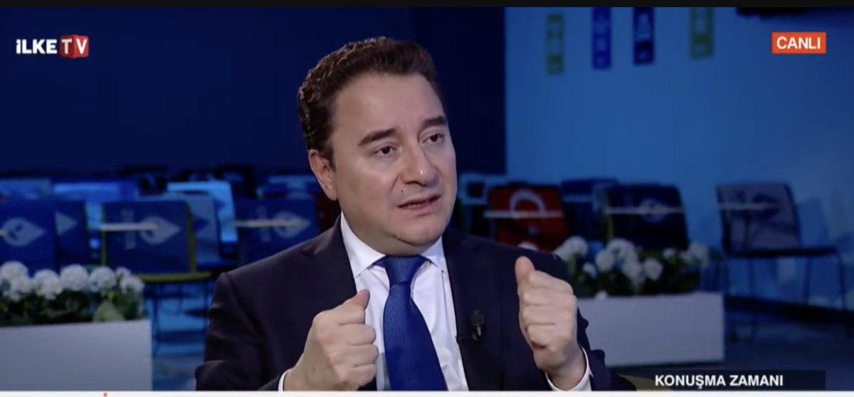 DEVA Partisi Genel Başkanı Ali Babacan'dan Suriye yorumu.