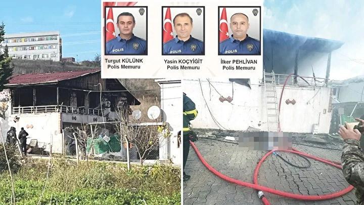 DEAŞ'la Yalova'da çıkan çatışmada şehit düşen 3 polis memuru; İlker Pehlivan, Turgut Külünk ve Yasin Koçyiğit