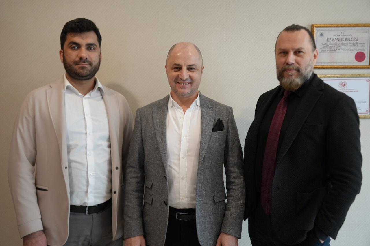 OP. DR. BEDRETTİN ÖZSOY, PROF. DR. MEHMET NURİ ERDEM, OP. DR. CEM SEVER