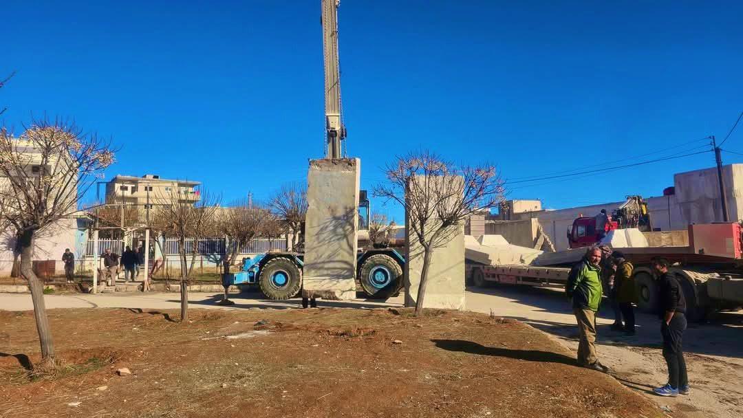 ABD'nin Kobani'de askeri üs kurmaya başladığı ifade edildi.