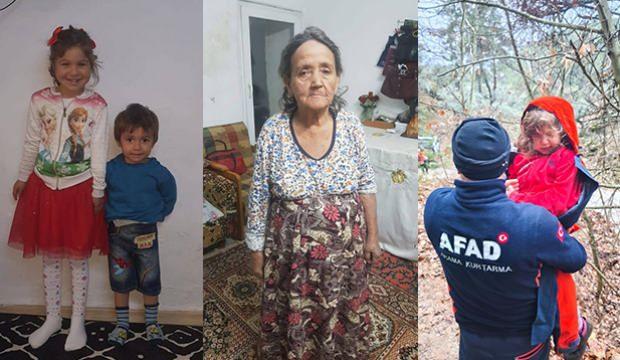 Kayıp alzheimer hastası babaanne ile 2 torunundan iyi haber 