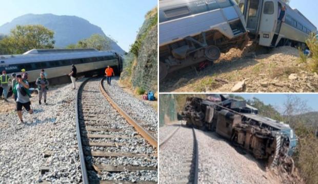 Meksika'da tren raydan &ccedil;ıktı: 13 &ouml;l&uuml;, 98 yaralı