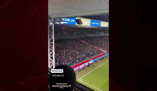 Teknik Direkt&ouml;r Arda Turan'a Londra'da sevgi seli