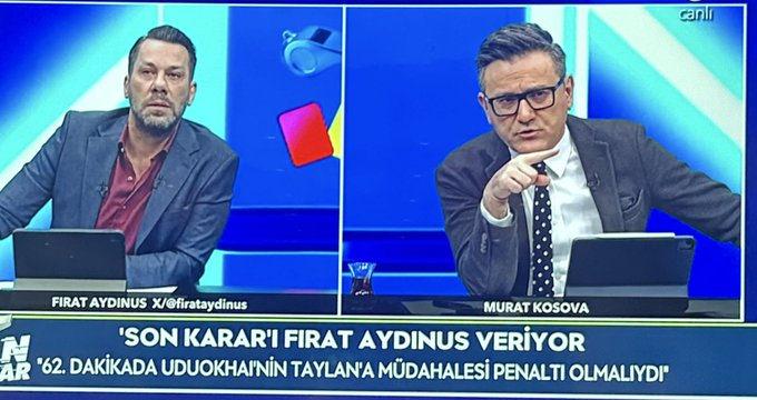 Fırat Aydınus'un penaltı pozisyonu için yorumu