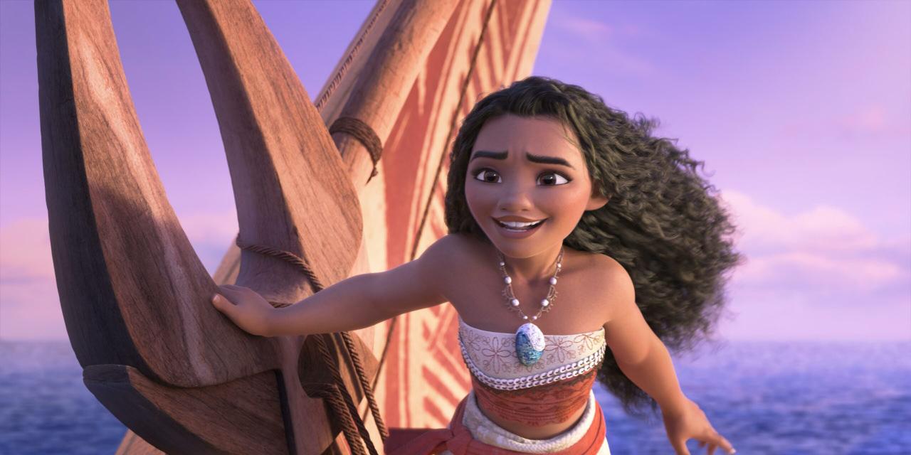 Moana 2 filminden bir sahne görüntüsü