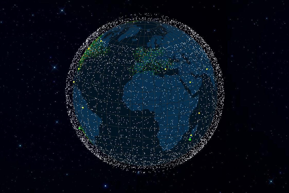 Starlink uyduları Dünya'yı kaplıyor...