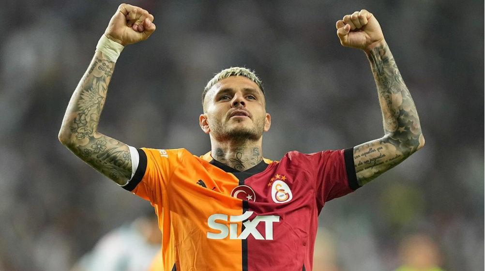 Galatasaray'ın Arjantinli golcüsü Mauro Icardi