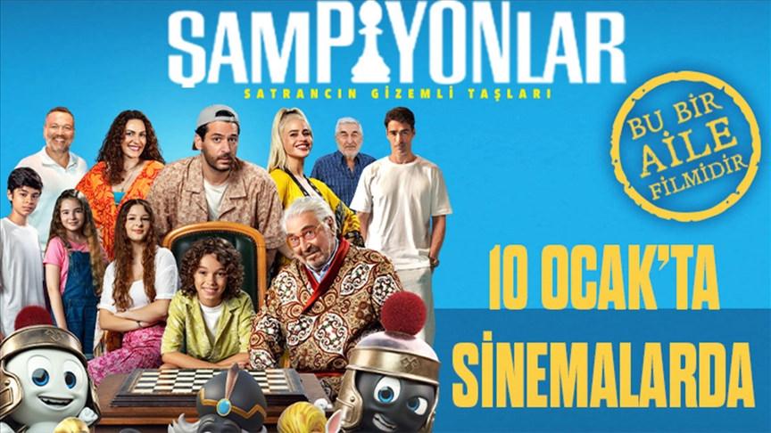 Şampiyonlar filmi afişi