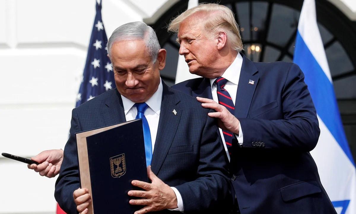 İsrail Başbakanı Benyamin Netanyahu- ABD Başkanı Donald Trump