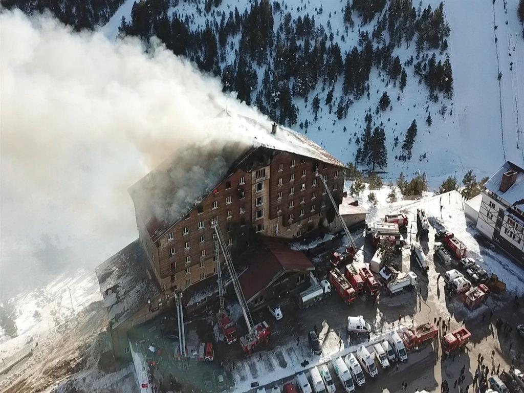 Kartalkaya'daki Grand Kartal Otel yangınında 78 kişi hayatını kaybetti.