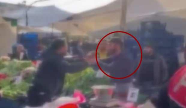 Olayın adresi Esenler: Pazara tezgah kuran zehir tacirine su&ccedil;&uuml;st&uuml;!