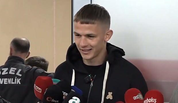 Trabzonspor'un yeni transferi Danylo Sikan şehre geldi! İşte ilk s&ouml;zleri