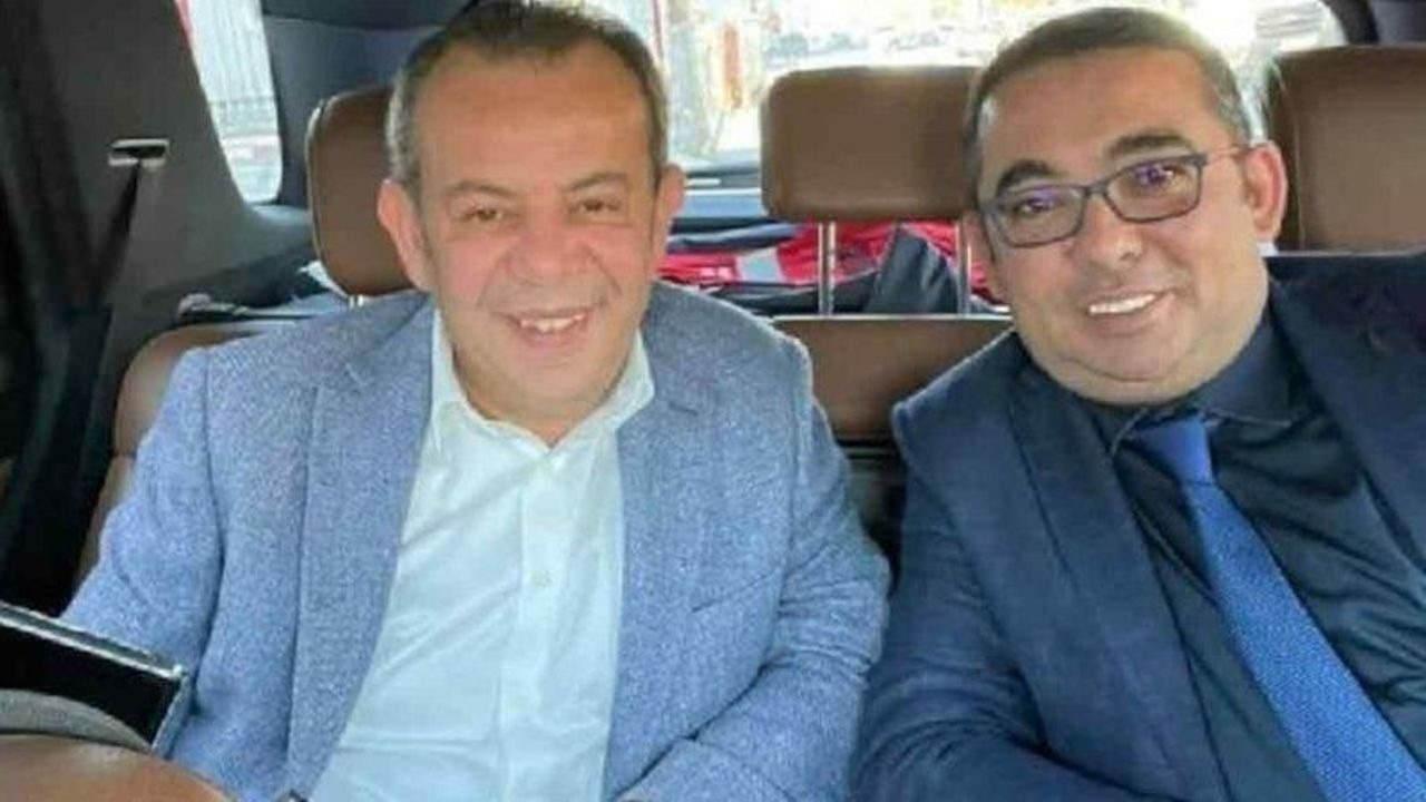 Tanju Özcan ile yeğeni ve itfaiyeden sorumlu Bolu Belediye Başkan Yardımcısı Sedat Gülener