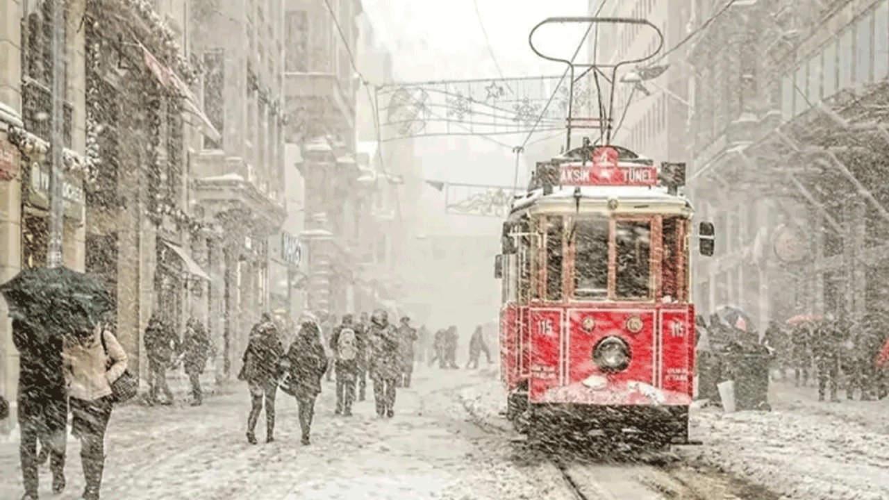 İstanbul için kar yağışı alarmı 