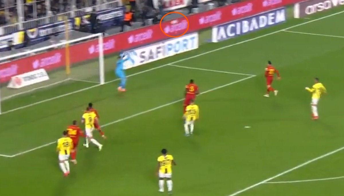 Oğuz Aydın'ın Göztepe ağlarına attığı gol / görüntü beIN SPORTS'tan alındı