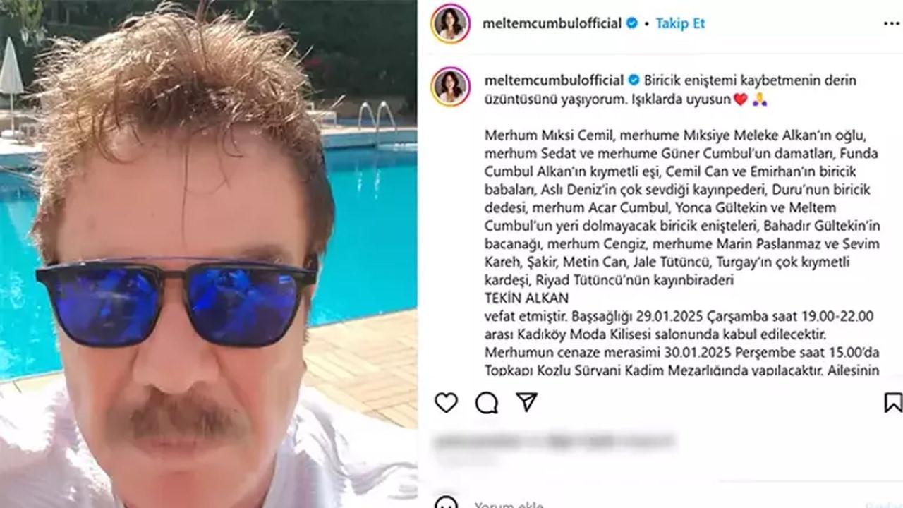 Meltem Cumbul'un sosyal medya paylaşımı