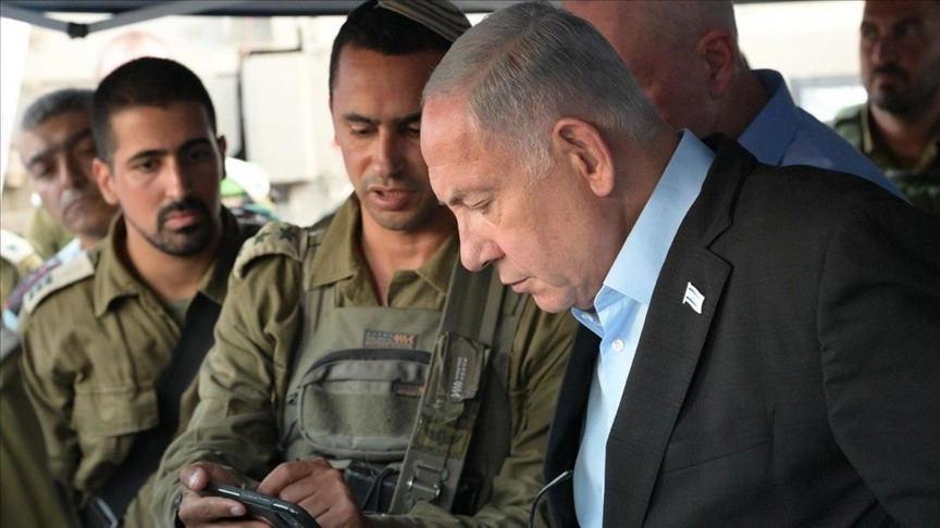 Netanyahu ve askerler