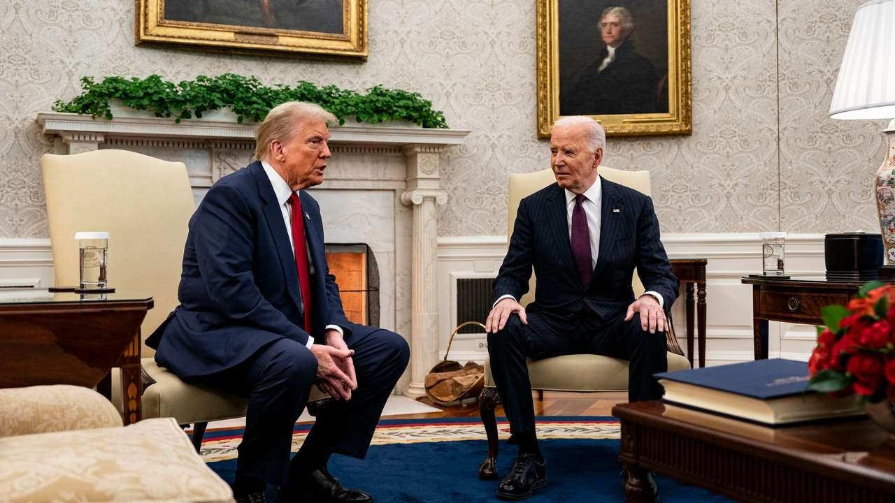 ABD Başkanı Donald Trump ve ABD Eski Başkanı Joe Biden