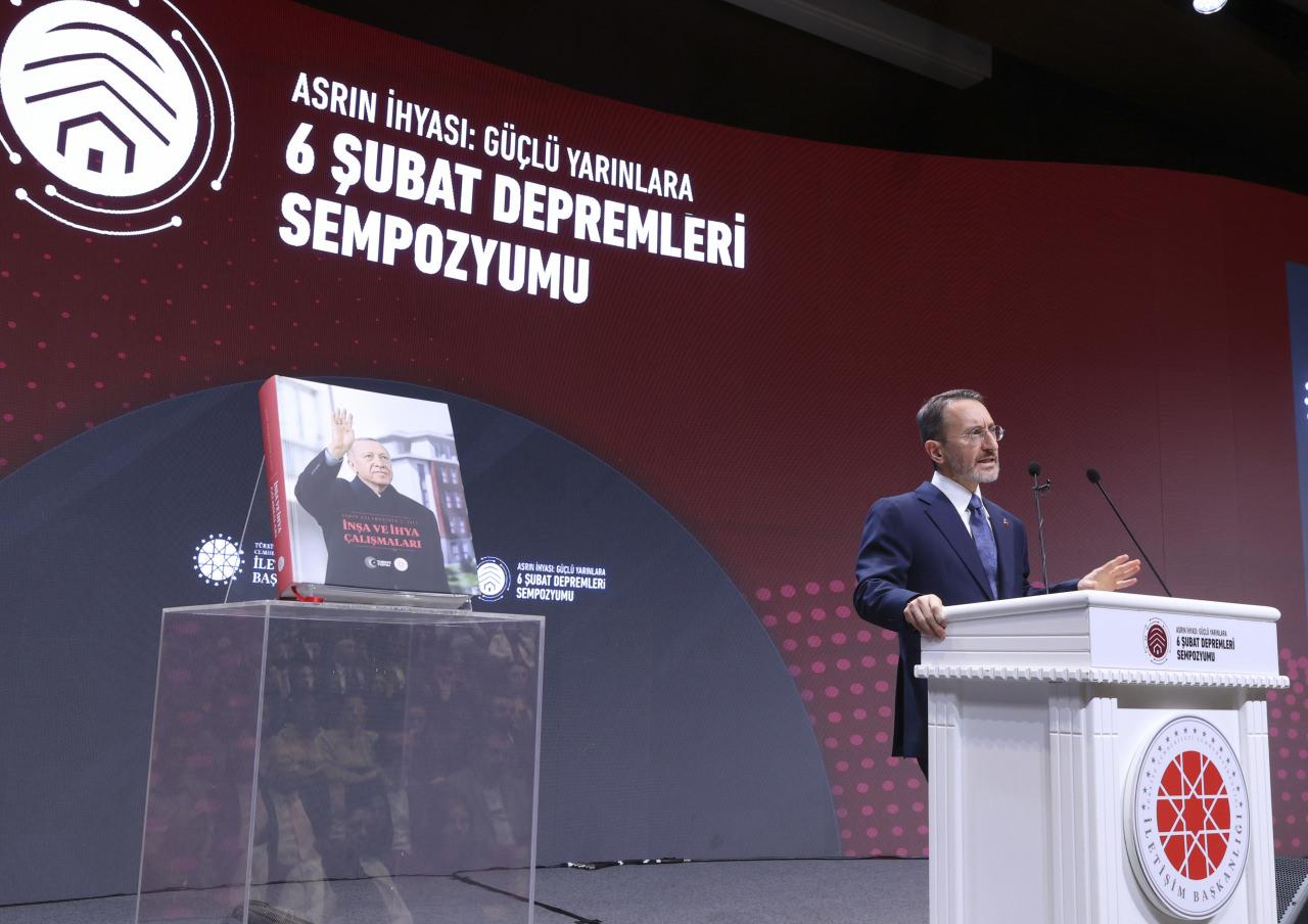 İletişim Başkanı Fahrettin Altun