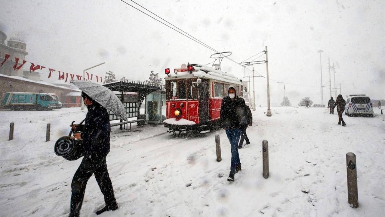 İstanbul'a kar yağışı bekleniyor.