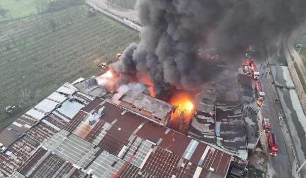 Bursa'da yanan geri dönüşüm fabrikasıyla ilgili akılalmaz gerçek! 