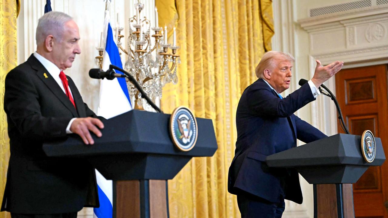 Binyamin Netanyahu ve Donald Trump