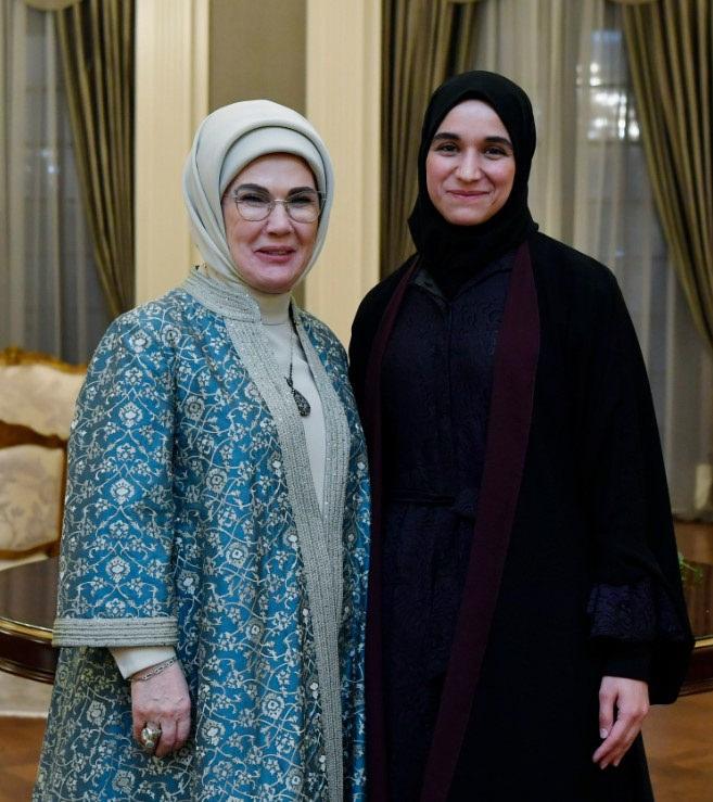 Emine Erdoğan ve Latifa el Durubi