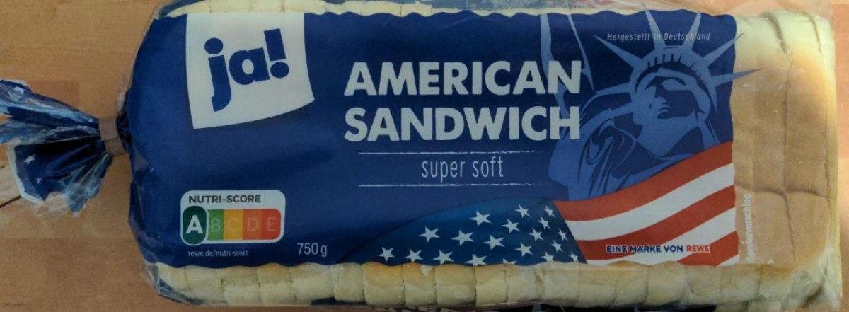 JA! American Sandwich tost ekmeği