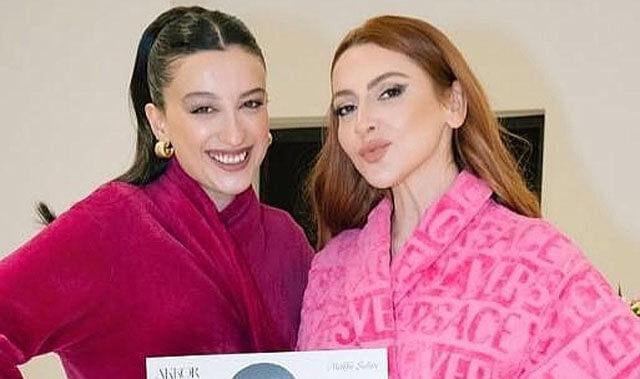 Hadise ve Melike Şahin