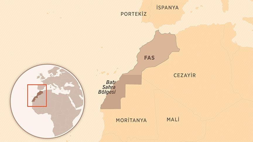 Polisario Cephesi'nin toprak talep ettiği bölge