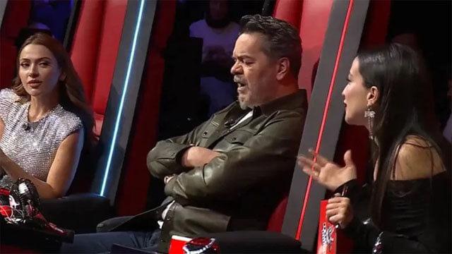 Hadise ve Melike Şahin'in atıştığı an