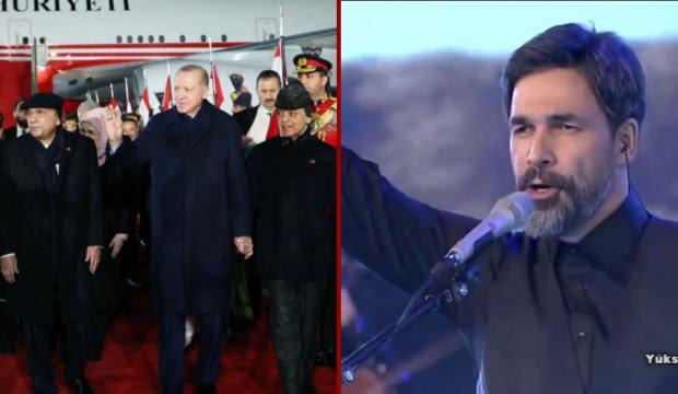 Cumhurbaşkanı Erdoğan'ın Pakistan ziyaretinde 'Dombra' sürprizi!