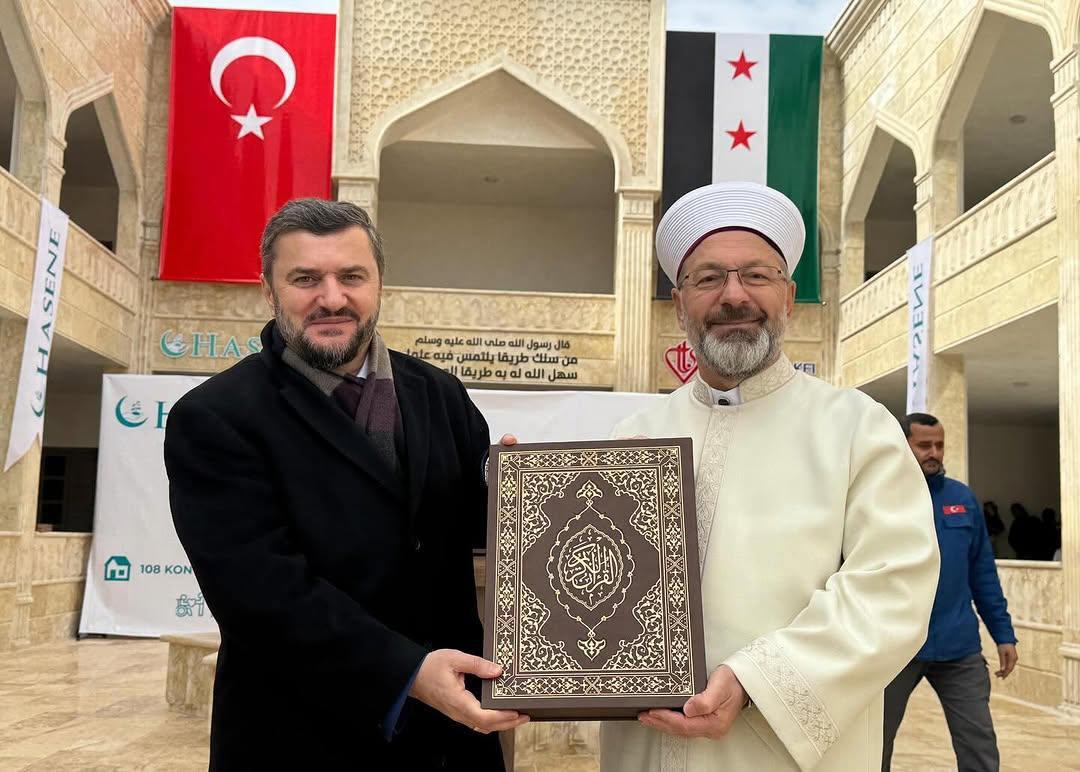 Diyanet İşleri Başkanı Ali Erbaş Ve IGMG Genel Başkanı Kemal Ergün