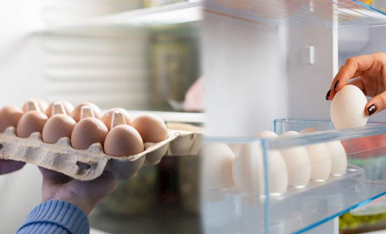 Yumurtaları sakın böyle koymayın! Bu hata bakteri yuvasına dönüştürüyor