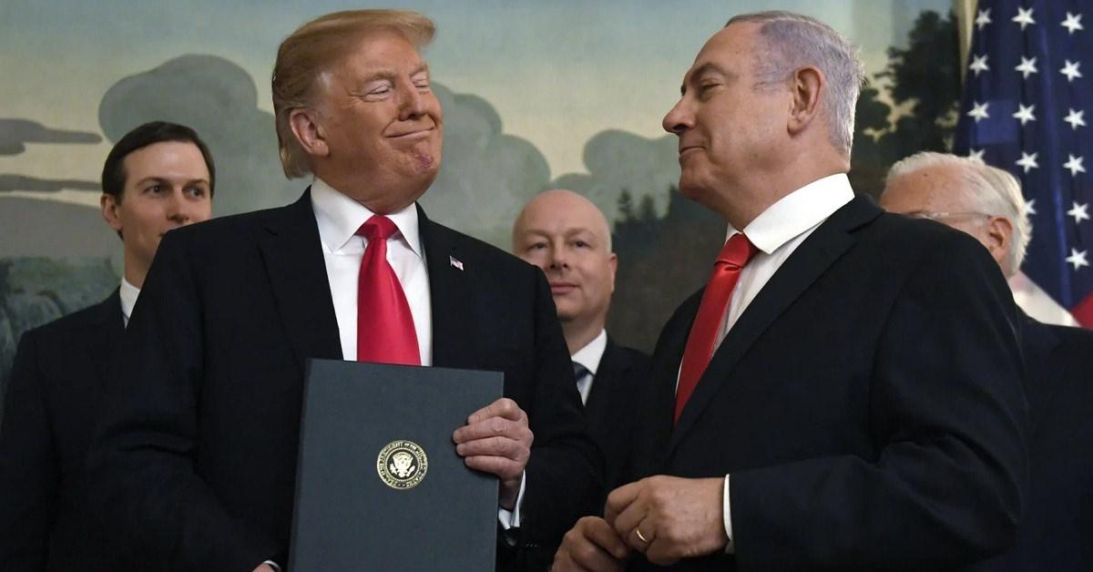 ABD Başkanı Donald Trump ve İsrail Başbakanı Benyamin Netanyahu