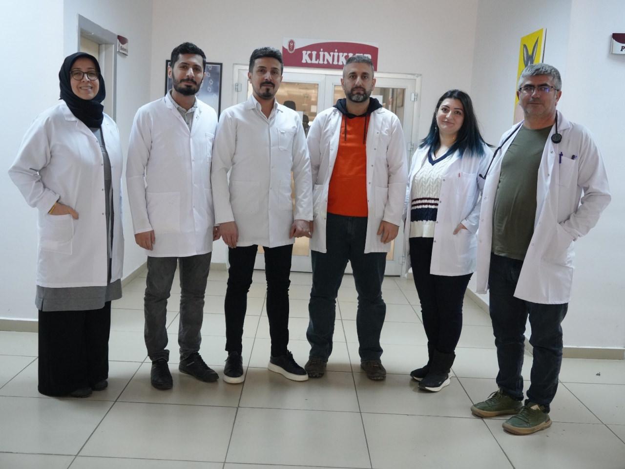 Operasyonu gerçekleştiren ekip.