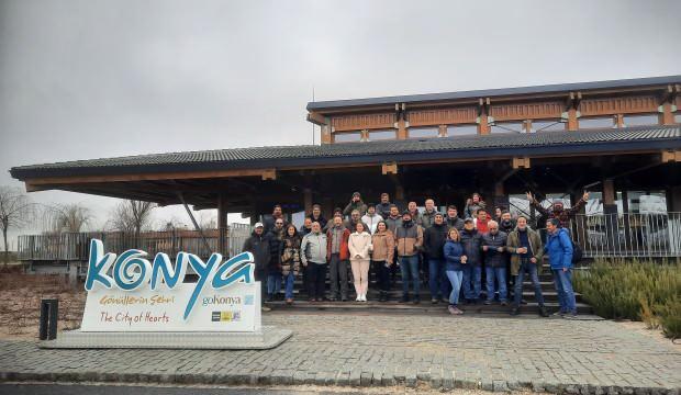 Nevşehirli rehberler Konya'nın tarihi ve kültürel zenginliğine kaldı