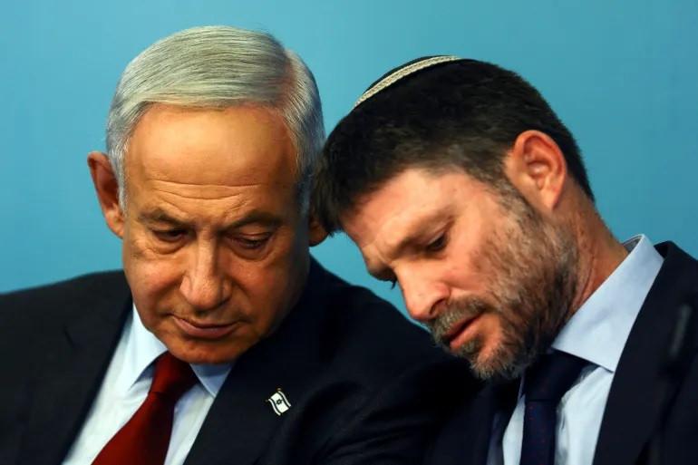 İsrail Başbakanı Netanyahu- İsrail Maliye Bakanı Betzalel Smotrich