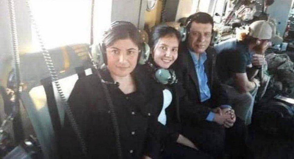 Şahin, Humus'tan Şam'a ABD'ye ait bir helikopterle gitti.