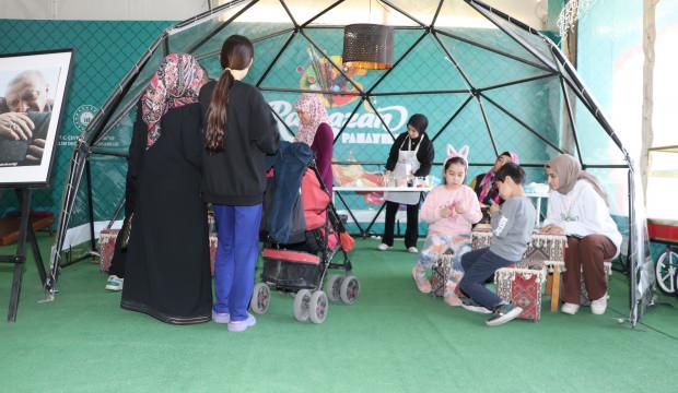 Kahramanmaraş'ta çocuklar Ramazan Panayırı ile güzel vakit geçiriyor