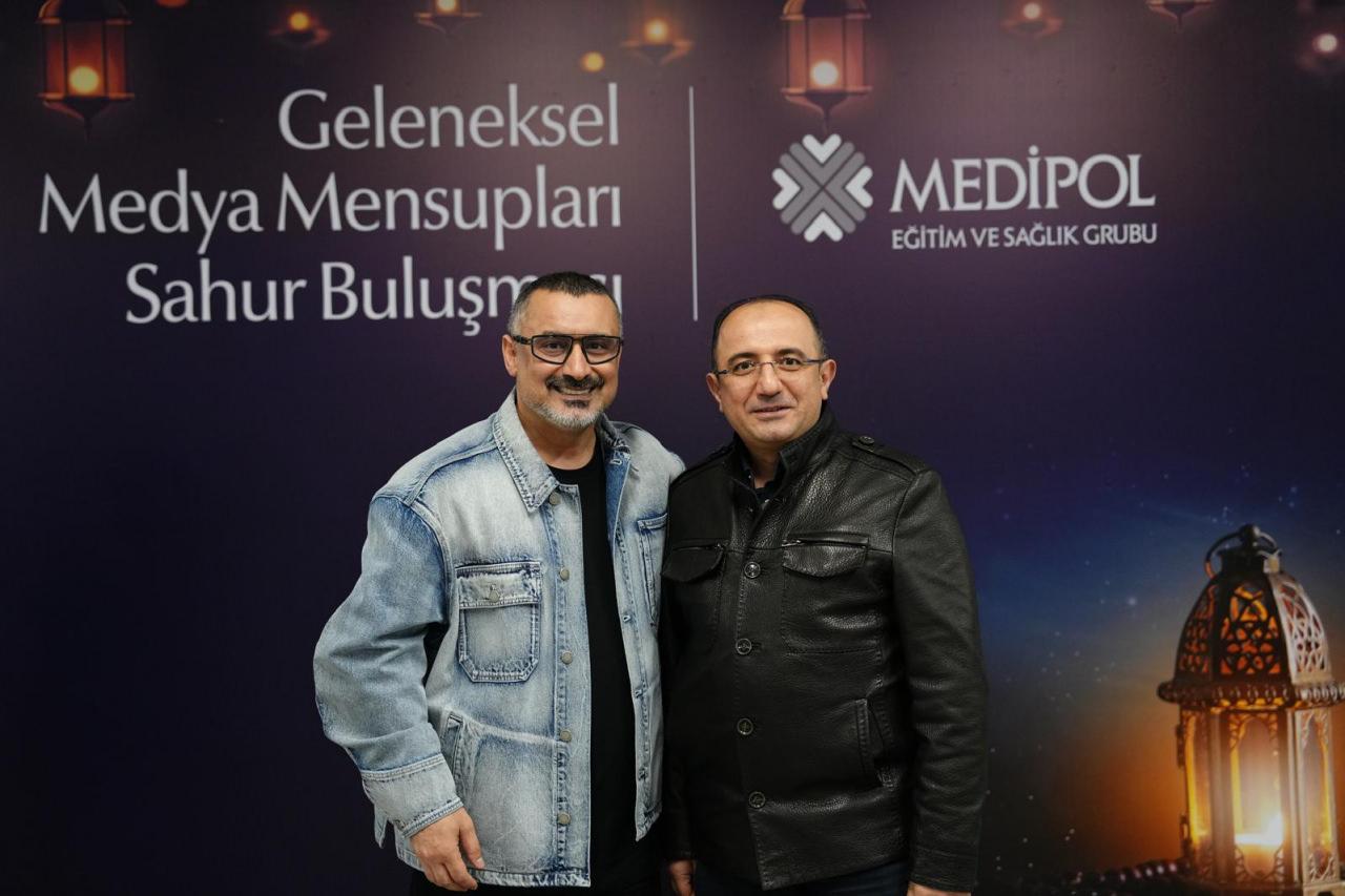 Haber7 Genel Yayın Yönetmeni Osman Ateşli ve Medipol İletişim Direktörü Necip Fazıl Ergüt