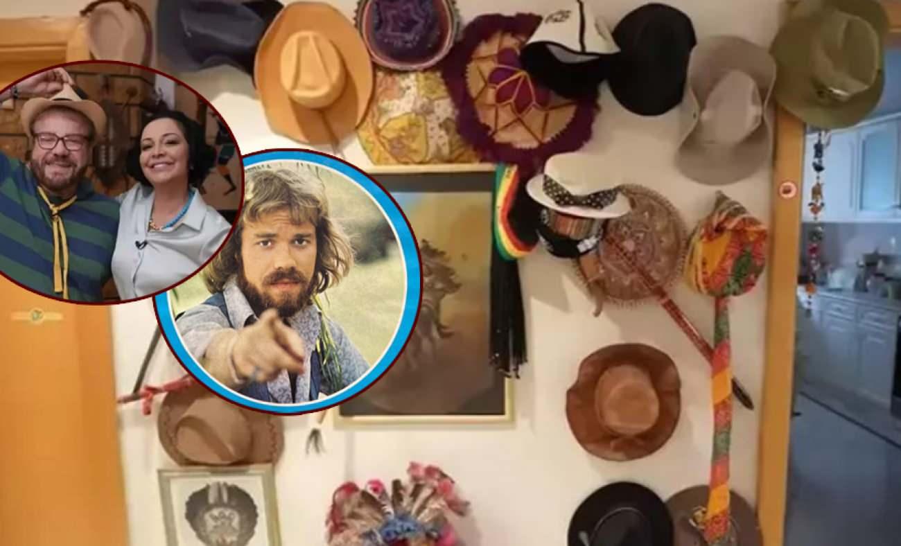 80'lerin yıldızı Atilla Atasoy 159 ülkenin izini taşıyan objelerle ev değil müzede yaşıyor!