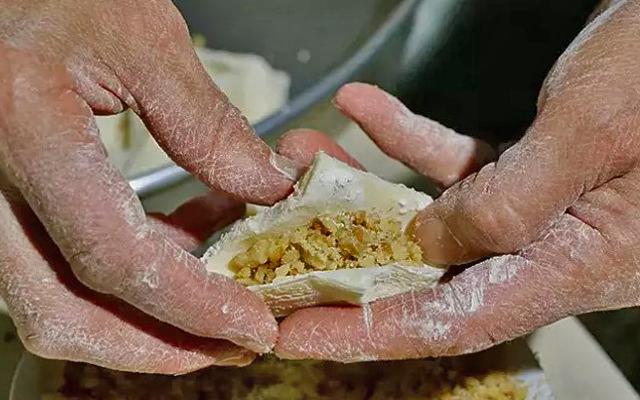 Muska baklavanın katlanma şekli