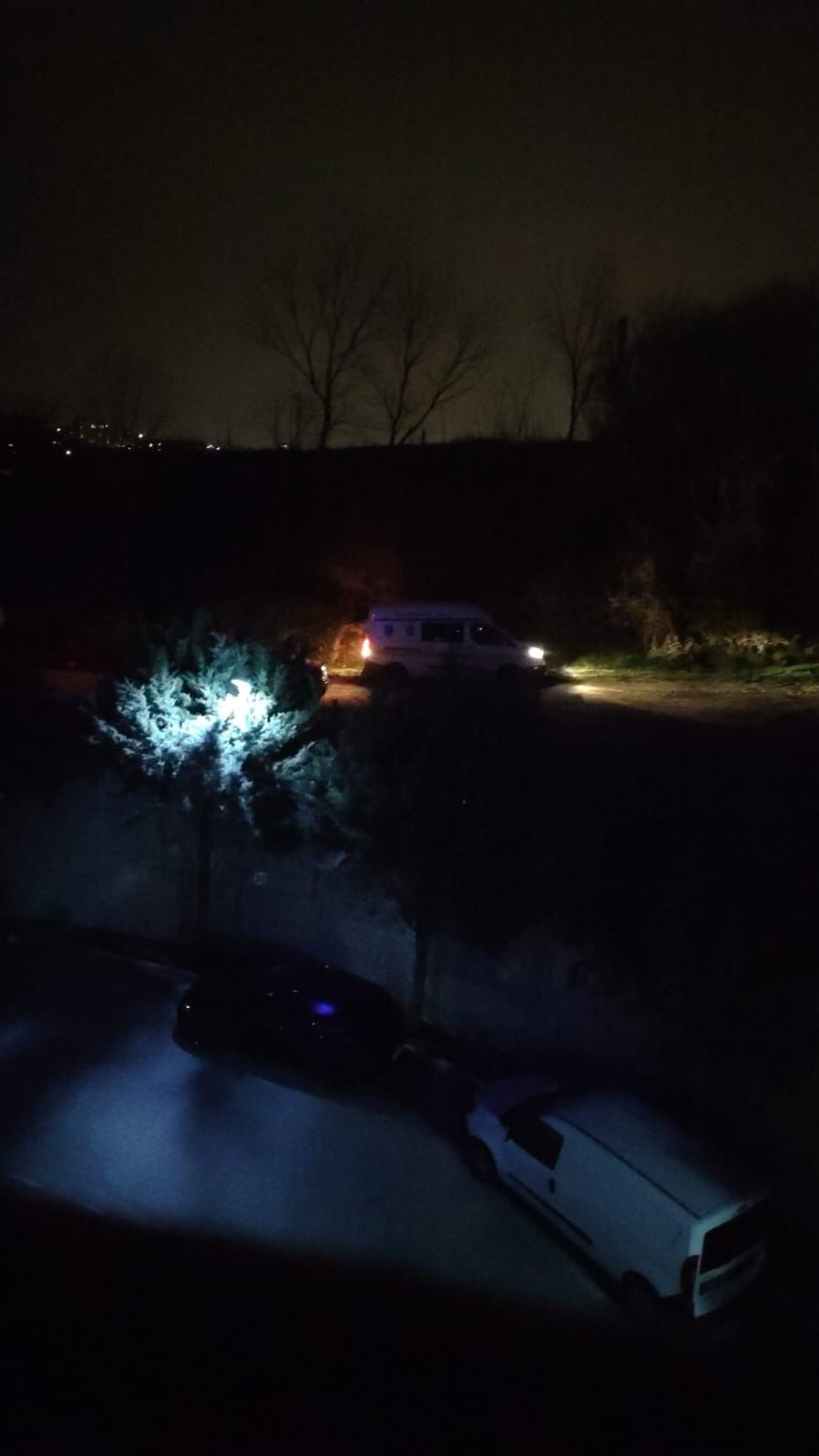 Şehmuz Süsli'nün cesedinin bulunduğu boş arazi. 