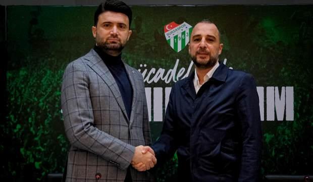 Bursaspor'un yeni teknik direktörü belli oldu