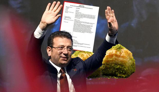 İmamoğlu'ndan 95 milyon TL'lik rezillik! İBB'den skandal maddeyle şerbetli tatlı ihalesi